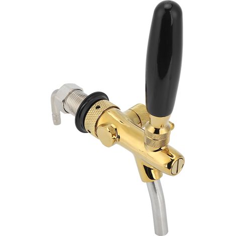Filetage G5/8 Robinet à bière réglable laiton acier inoxydable équipement pour maison bar restaurant (1/5)