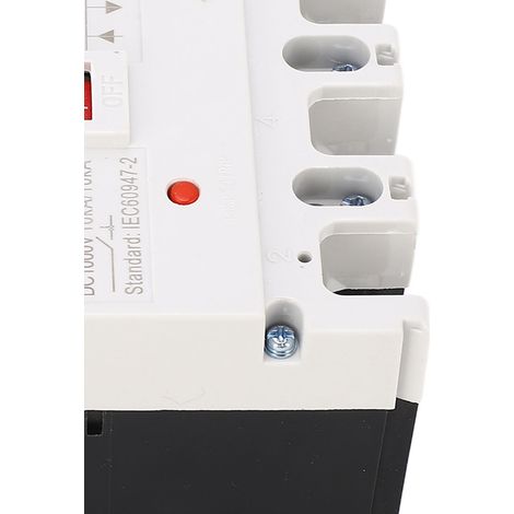 Disjoncteur compact 160A MCCB 4P DC 1000V protection solaire batterie interrupteur de coupure (1/5)