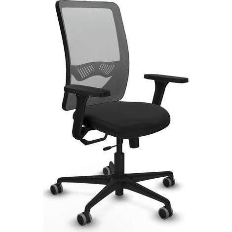 Chaise de bureau piqueras y crespo Zulema gris cuir synthétique (1/2)