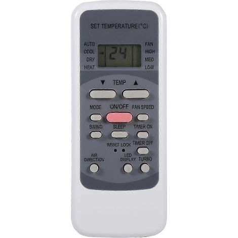 Télécommande universelle de remplacement pour climatiseur Midea R51m/e (nouveau modèle). (1/5)