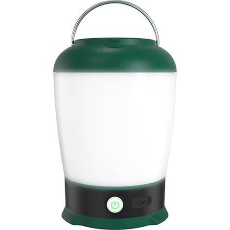MINKUROW Campinglampe mit Haken, rutschfester Basis, wasserdichtes Licht, 360°-Beleuchtung, LED-Campinglaterne, batteriebetrieben, 3 Beleuchtungsmodi, einstellbare LED-Campinglampe, tragbares Zeltlich (1/5)