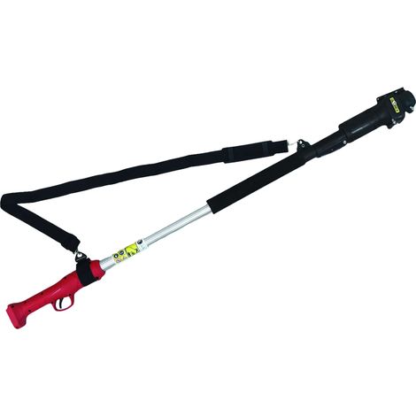 Globex ASTA TELESCOPICA IN ALLUMINIO FORBICI PER POTATURA A BATTERIA Cod. 54683/54684 mt. 1,3÷2,1