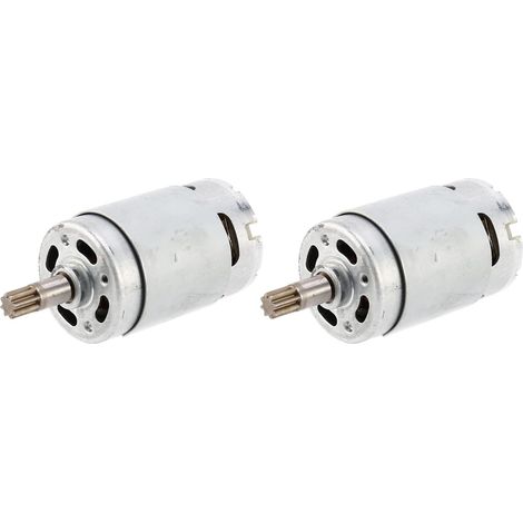2X Moteur DC 8 Dents -550VD-6532 H3 pour 50027484 WX390 WX390.1 WX390.31 WU390.9 WX390.9 pour Rock Well H3 QN147Y12 (1/5)