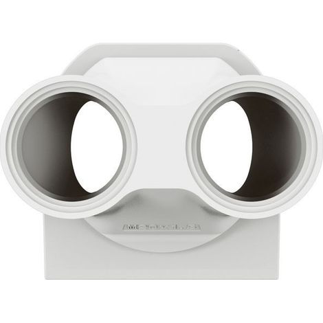 Embout presse-étoupe - 2 entrées - ISO20 - Blanc - Plexo - 069671L - Legrand (1/2)