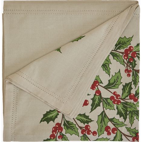 SKLUM Tischdecke aus 170x250 cm Firlan-Baumwolle Grün Apfel