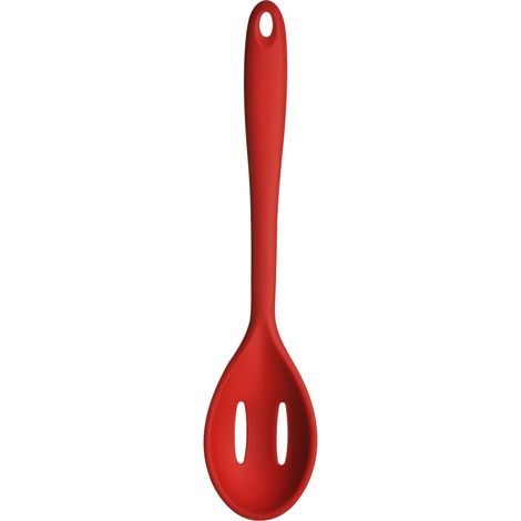 Premier Housewares Zing Red Silicone Slotted Spoon (1/2)