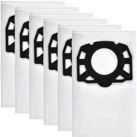 sacchetti per aspirapolvere Kärcher WD4, WD5, WD6, sacchetti filtro in tessuto non tessuto KFI 487, sacchetti per la polvere per Kärcher MV 4, MV 5, MV 6, WD5P, WD6P, sacchetti filtro in tessuto non t (1/4)
