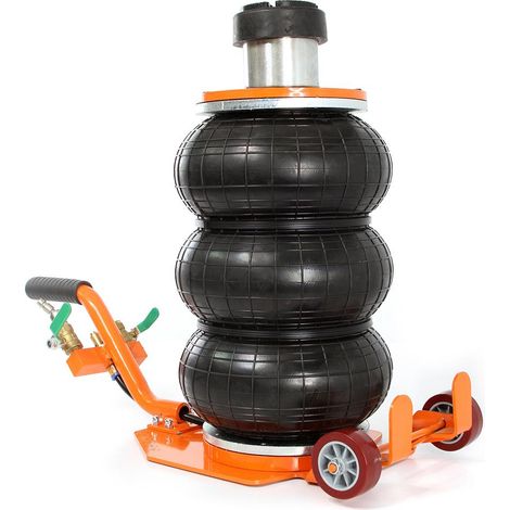 BJC Pneumatischer Kurzheber 3,5 t - kompakt, mit Adapter, ideal für Werkstatt (1/4)