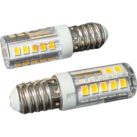 2 Pezzi Lampade Led E14 DC 12V 24V 4W 33 Smd 2835, Disponibili 3000K 4000K 6000K (Bianco Freddo 6000K)