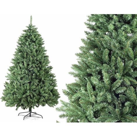 Albero Natale Pino Verde, 2846 Rami Morbidi - Altezza 2,40 Mt, Diametro 1,60 Mt (1/3)