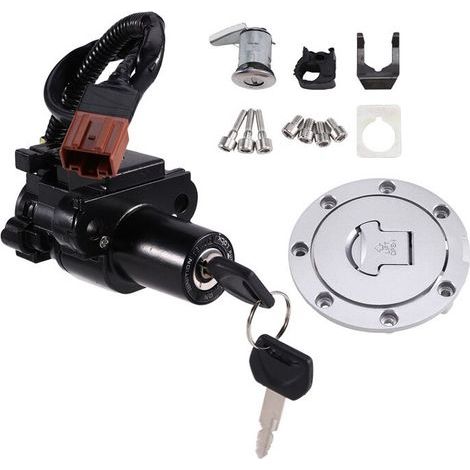 Kit de verrouillage du contacteur d'allumage (bouchon de réservoir inclus) pour les modèles CBR1000RR 2008-2014 (1/5)