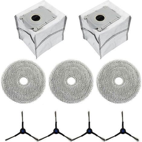 Zubehör und Ersatzteile für Ecovacs Deebot Mini Saugroboter: Staubbeutel, Seitenbürsten