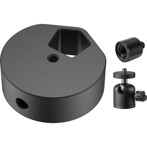 Mini tr pied adaptateur en aluminium avec t te sph rique (1/4)
