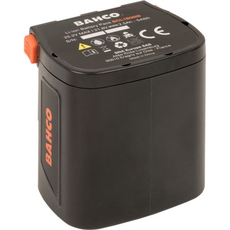 Bahco Lithium-Ionen-Akku 54 Wh für elektrische Baum- und Rebschere BCL25IB (1/2)