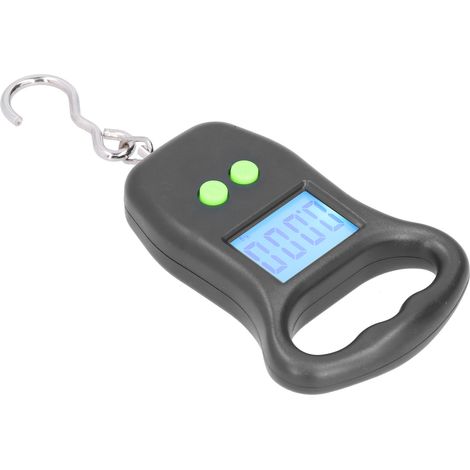 Balance électronique portable de poche pour hameçons, balance numérique à suspendre pour sac de pêche ou bagage. (1/5)