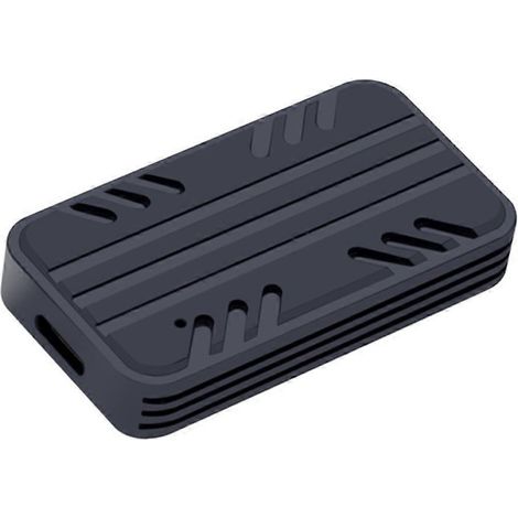 M.2 NVMe SSD Gehäuseadapter, werkzeugloses USB-C 3.1 10 Gbit/s SATA PCIe M/B+ Gehäuse (1/4)
