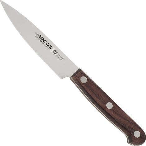 Coltello da cuoco Arcos Palissandro - Prof 263000 in acciaio inox Nitrum e mango palissandro con lama 10 cm, e Cover Blade