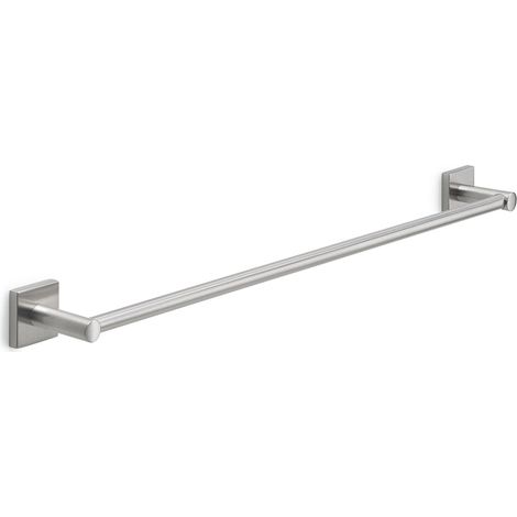 Portasalviette 60 cm da muro in acciaio inox AISI 304 e Cromall FJ21-60 Gedy serie FUJI Satinato