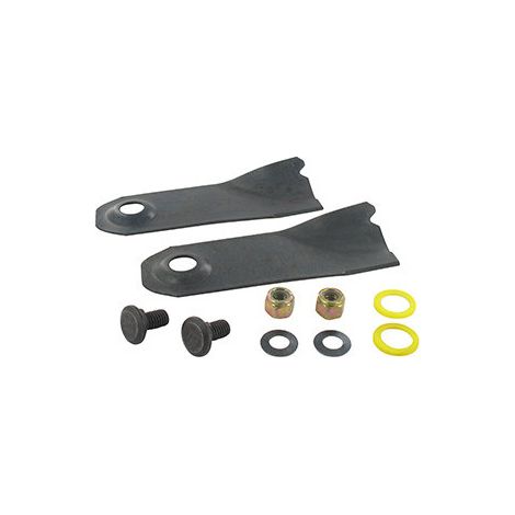 Anpassbare Victa-Messer. Ersetzt Original Ca09470s - Länge: 147 mm, Bohrung: 15,6 mm.