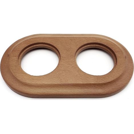 Doppia cornice incassata in legno