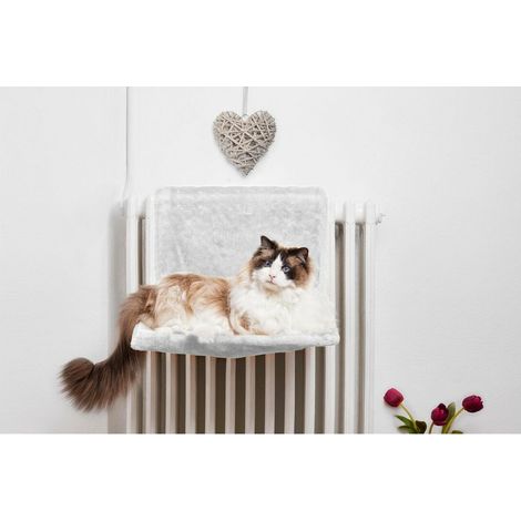 Hamaca Colgante para Gatos Gloria Bora Bora Blanco 45 x 26 x 31 cm