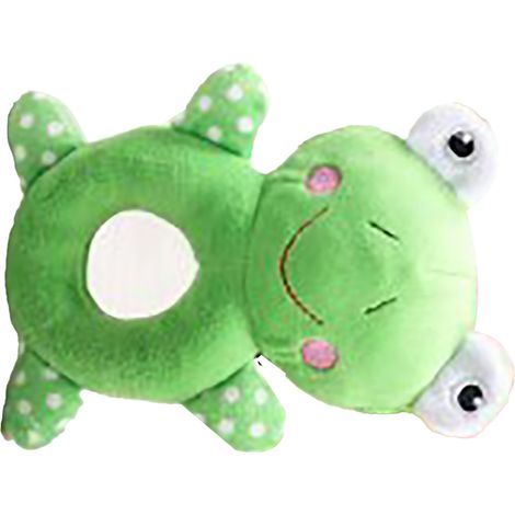 Peluche pour chien en forme de grenouille mignonne, résistante aux morsures, soulage l'ennui et l'anxiété, idéale pour les chiots. (1/4)