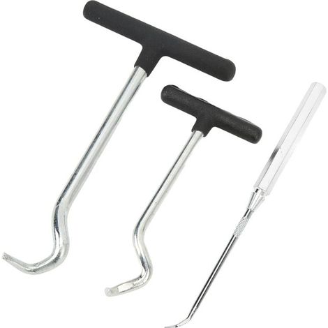 Extracteur de joints toriques de graisse, outil d'extraction de joints d' en acier avec poignée confortable pour voiture SUV (1/4)