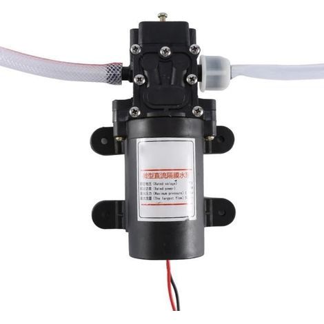 Pompe d'aspiration d'huile électrique pompe de transfert d'échange de liquide de vidange d'extracteur de voiture automatique Kit 12V (1/4)