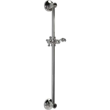 Sapho Reitano Rubinetteria Antea - Asta saliscendi inc. supporto, 57 cm, cromo SAL0031