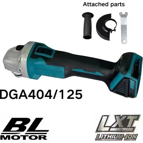 Makita DGA404Z Smerigliatrice Angolare 18V Ø 125mm Brushless - Solo Corpo (Senza Batteria) (1/5)