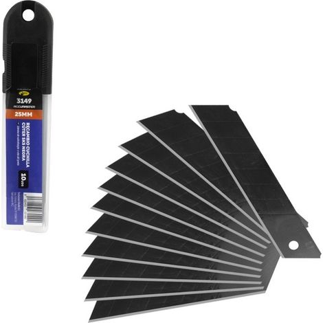 Cuchilla recambio SK5 negra 25 mm, set de 10 unidades (1/4)