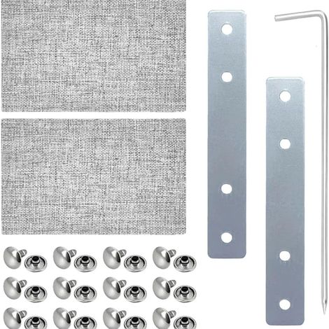 Kit Reparación Cinta Persiana - Placas Acero Inoxidable - Compatible Con Cintas De 20 mm A 23 mm - Para Sistemas Gurtfix Y Maxi - 1 Unidad (1/5)
