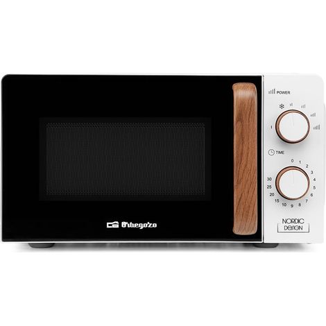 Orbegozo MI 2122 Encimera Solo microondas 20 L 700 W Negro, Blanco (1/5)