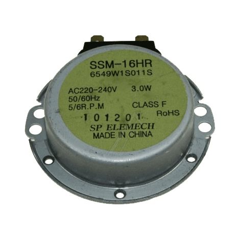 MOTEUR PLATEAU 220/240V 30MA 3W SSM-16HR POUR MICRO ONDES DAEWOO - 189275 (1/3)