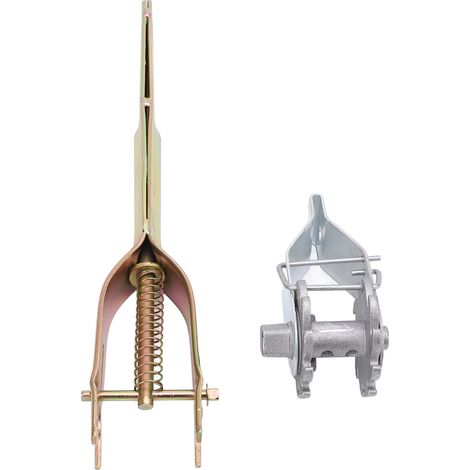 Kit de 2 tendeurs de fil de clôture avec clé pour jardin (1/5)