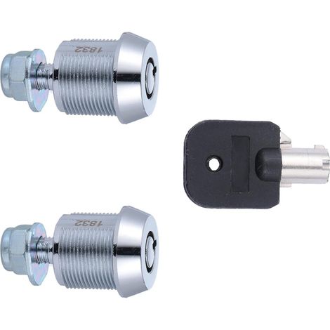 Serrure à came tubulaire NUOBESTY 17 mm pour portes de jeux d'arcade a (1/5)