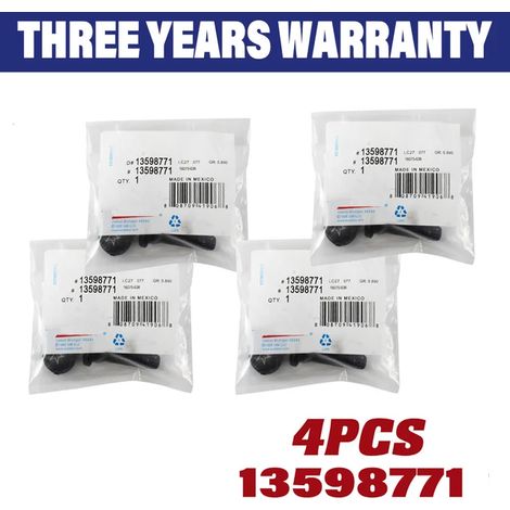 (4 pièces) 4 capteurs de pression des pneus compatibles avec Cadillac Escalade, Chevrolet Silverado et GMC Acadia. Références : 23445327, 13598771, 13598772, 315 MHz (1/5)