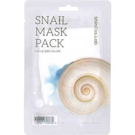 Shincos.LAB Cellulose Mask Snail Slime Tuchmaske 27ml
