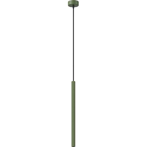 Lampade a sospensione Arche verde oliva 8x120x8cm Sollux (1/5)
