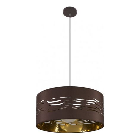 FABRILAMP Nebel-Anhänger 1xE27 braun braun Gold 40D