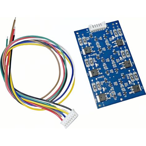 Carte de protection pour batterie au titanate de lithium avec condensateur farad, carte d'équilibrage, circuit d'égalisation avec voyant lumineux, 2,7/16 V (1/4)