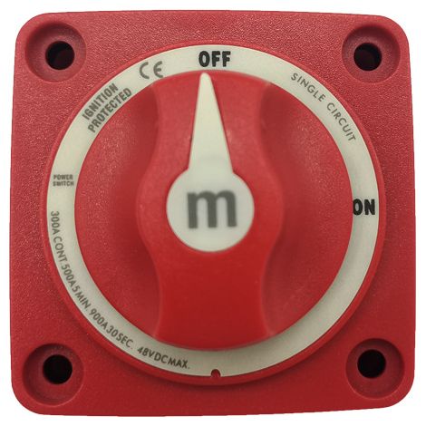 300A power switch for marine, yacht, and RV use car battery disconnect switch Blue Ocean M system retrofit switch - two-stage switch - switch (1/4)