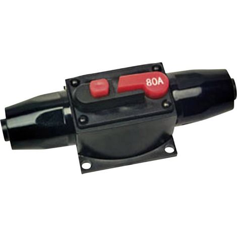 Fusibile automatico HiFi per auto Sinuslive AS80 Adatto per (portafusibili): 80 A protetto dagli spruzzi d'acqua