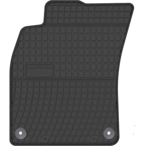 Tapis de sol en caoutchouc pour conducteur : Audi A6 C6 FL berline, break, Avant (2006-2011) (1/5)