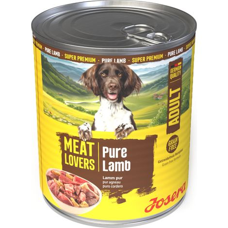 Josera Meatlovers Hundenassfutter Adult 800 g Lamm