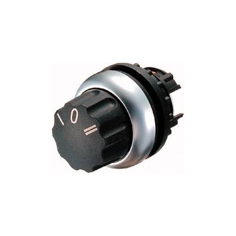 Commutateur rotatif 3 positions noir I 0 II à rappel 216861 EATON M22-W3