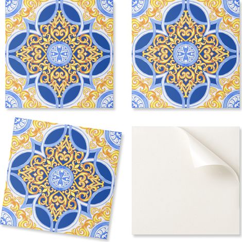 Baldosas de vinilo autoadhesivas para pasillo, dise帽o decorativo elegante, 9x30x30 cm.