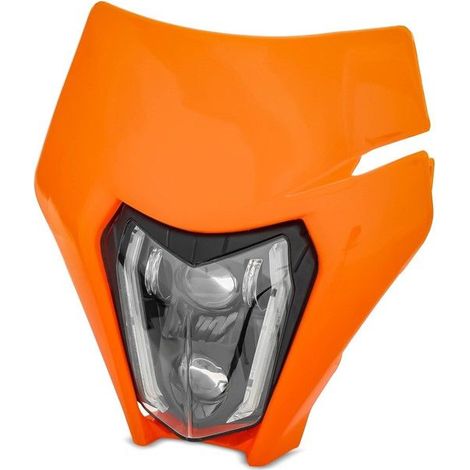 Faro LED ECE + targa per KTM 600 / 620 / 640 LC4 SW2-ORG