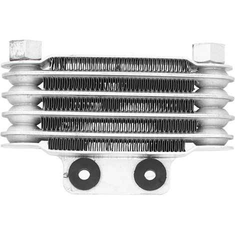 Radiateur d'huile moteur en alliage d'aluminium universel pour motos tout-terrain 125CC-250CC, couleur argent (1/5)