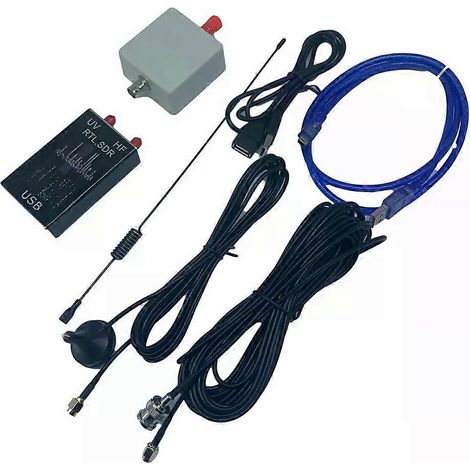 Für 100 kHz–17 GHz UV HF RTL-SDR USB-Tuner-Empfänger R820T+8232U Amateurfunk-USB-Dongle RTL SDR-JXLGV (1/4)
